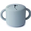 Mushie Snack Cup - powder blue