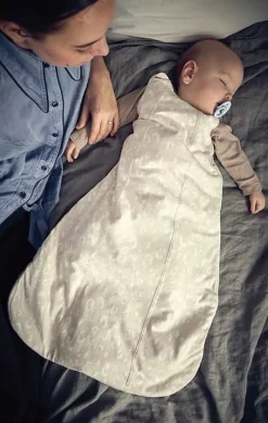 Najell Sovepose - Leopard Beige/0-6 måneder