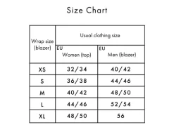 Najell Wrap - Charcoal Black S