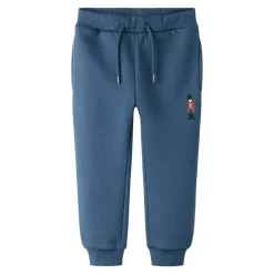 Name It Bukser med små figur tegning, str. 92-116 - Blå