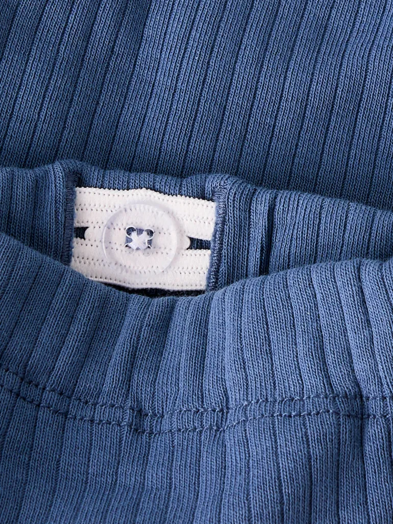 Name It Rib leggings, str. 56-92 - Blå