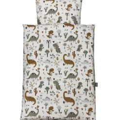 NM Baby sengelinned, dess. 1052 beige dino