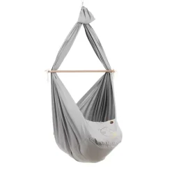 Nonomo Hængevugge med mikrofibermadras - grå