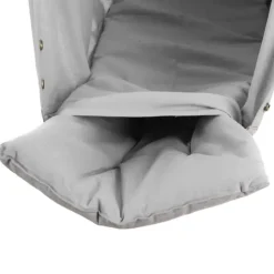 Nonomo Hængevugge med mikrofibermadras - grå