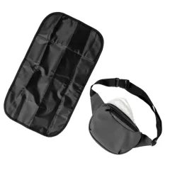 On-the-go mini taske med pusleunderlag - Grå