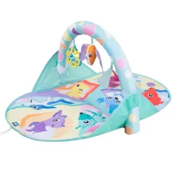 Playgro Aktivitetstæppe m/ bøjle Hundevenner