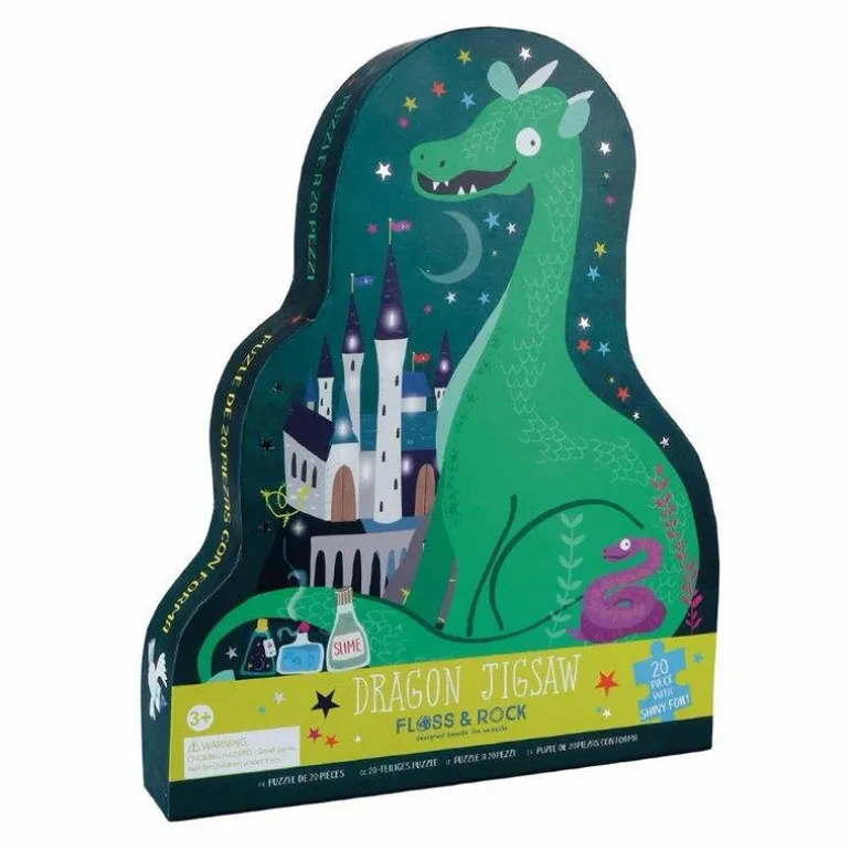 Puslespil m. formet motiv & æske 20 brikker - Spellbound