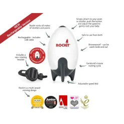 Rockit MK2 Barnevognsvugger - genopladelig