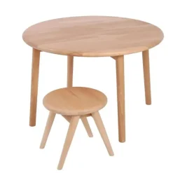 Rundt bord / Massivt Bøgetræ