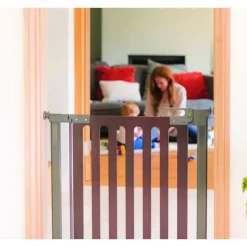 Safe & Care - Presmonteret sikkerhedsgitter - 76-96 cm.