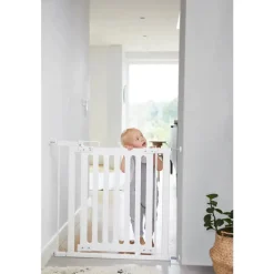 Safe & Care - Presmonteret sikkerhedsgitter - 76-96 cm