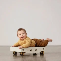 Scooter board Sand Grey / Honey Yellow