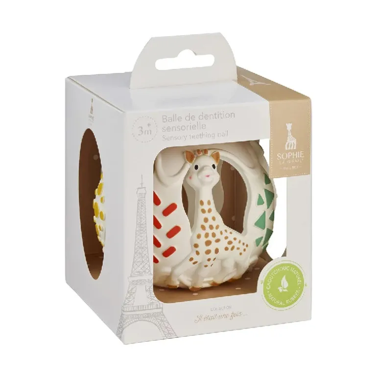Sensory teething ball Sophie la girafe