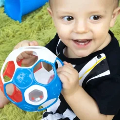 Soccer Oball - fodbold (rød/hvid/blå)