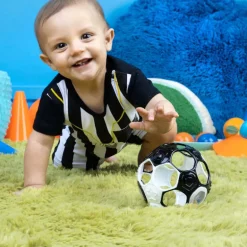 Soccer Oball - fodbold (sort/hvid)