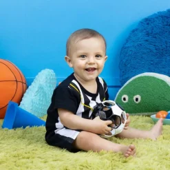 Soccer Oball - fodbold (sort/hvid)