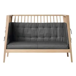 Sofasæt til Leander Linea™/Luna™ babyseng 120 cm - Cool Grey