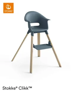 Stokke® Clikk™ højstol - Fjord Blue