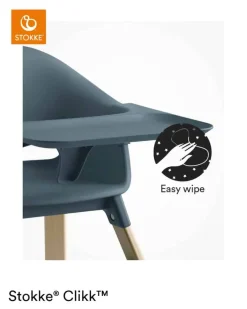 Stokke® Clikk™ højstol - Fjord Blue