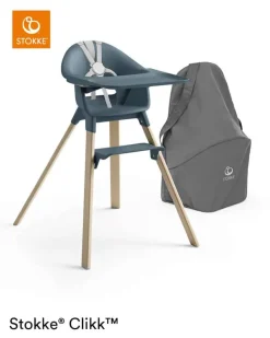 Stokke® Clikk™ højstol - Fjord Blue
