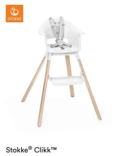 Stokke® Clikk™ højstol - hvid