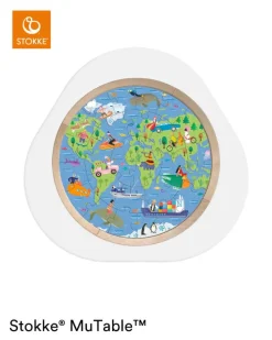 Stokke MuTable Puslespil - Rundt i verden