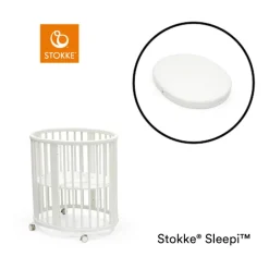 Stokke Sleepi Mini V3 inkl. Madras - White