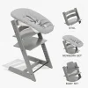 Stokke Tripp Trapp Bundle - Højstol, Babyset og Newborn - Storm Grey