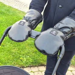 Stork Barnevognshandsker - Sort