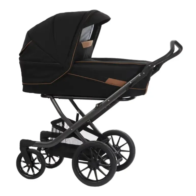 Stork Free - Stel: Sort - Overdel: Black/Cognac
