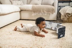 Tiny Love Double Sided Book Black & White Decor