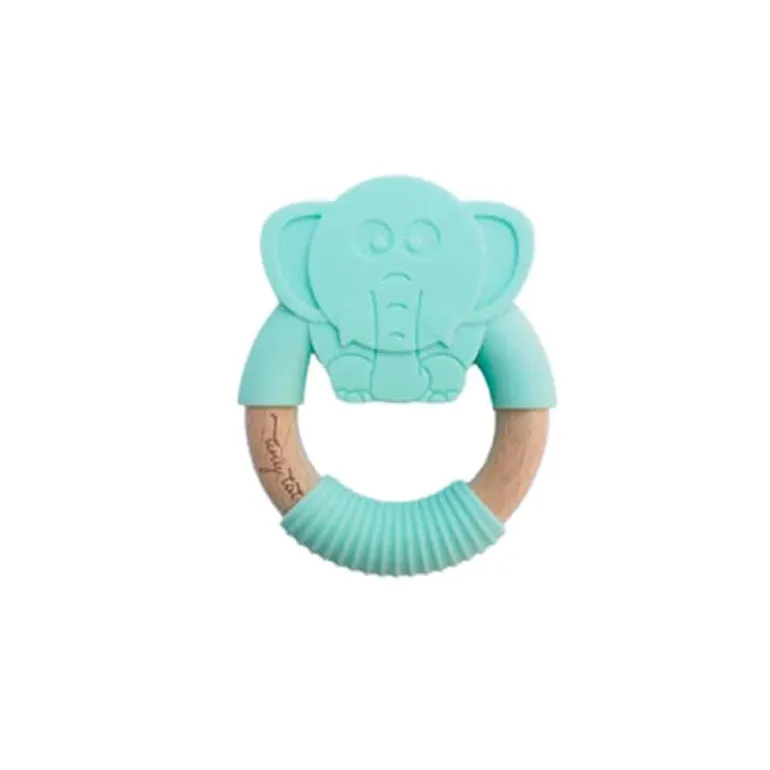 Tiny Tot Bidering - Elefant - Mint