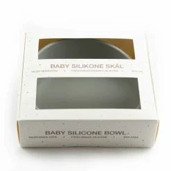 Tiny Tot Silikone Skål Grå