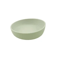 Tiny Tot Silikone Skål Støvet Grøn
