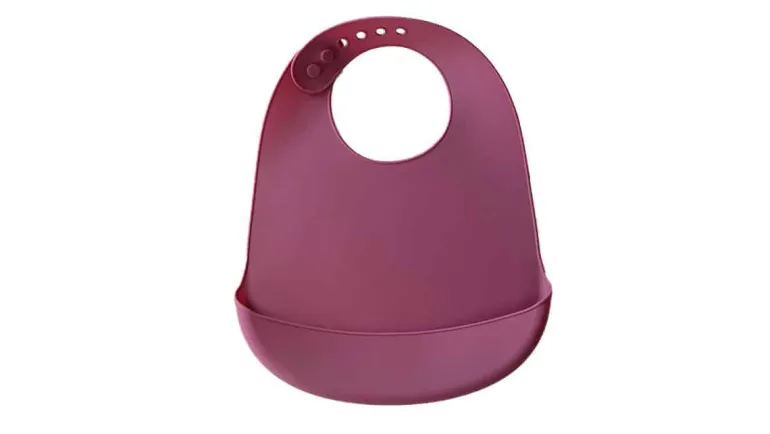 Tiny Tot Spisesmæk Simply Silikone Berry