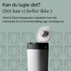 Tommee Tippee Twist & Click Blespand - Hvid