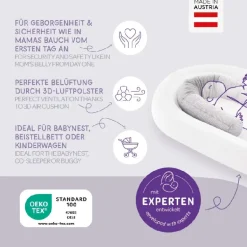 Träumeland Air nest formindsker grey melange