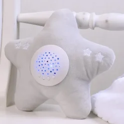 Twinkle Lights natlampe - Stjerne grå