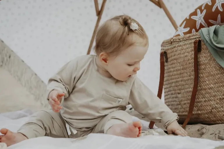 UV Jogger Pants - Sandy Beach (12-18m)