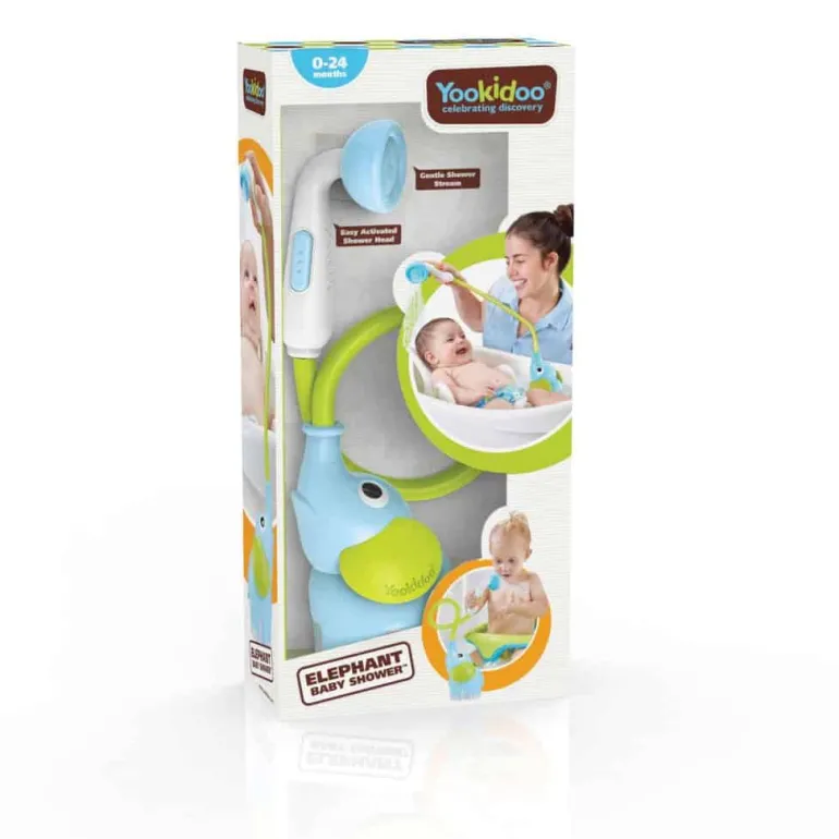 Yookidoo Elefant Bruser - Blå