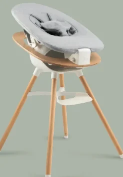 Ziza Monteringssæt af skråstol på højstol - Vanilla